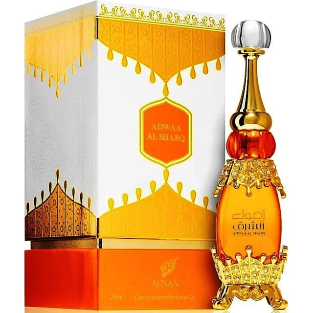 Aceite de perfume concentrado Afnan Adwaa Al Sharq, 25 ml, unisex