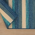 thumbnail image 6 of Colonial Mills Ashton Tweed Stripe Square - Blue Lites 7x7 Rug, 6 of 13