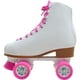 thumbnail image 3 of Patines 4 Ruedas Blancos Unisex Little monkey Quads Profesionales, 3 of 4