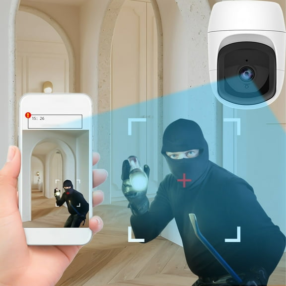 sruoe Security Camera, Surveillance Camera with Live Video, Security Cameras Wireless Wifi, Smart Night Vision Monitors, High Definition Security Camera