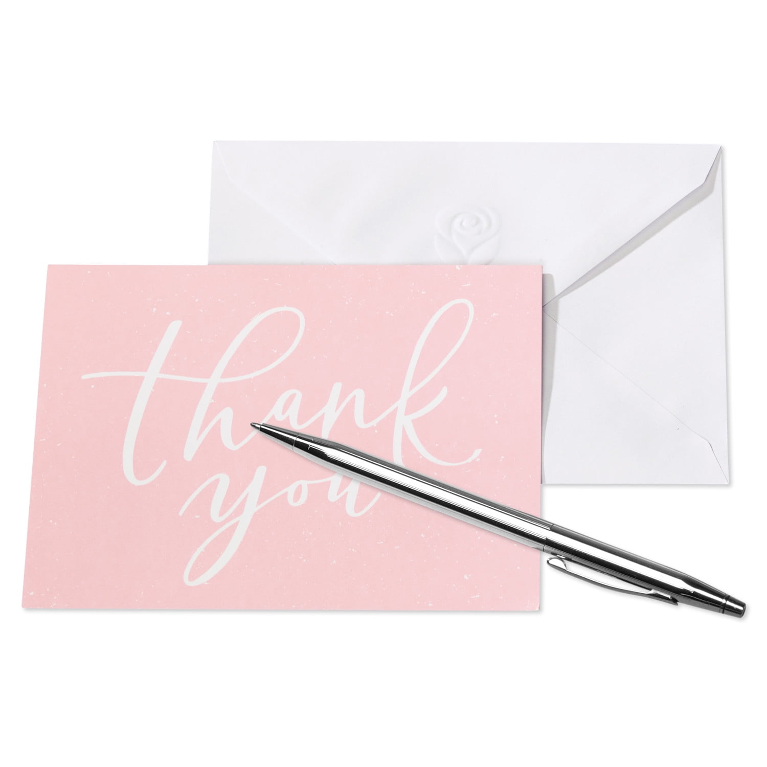 American Greetings Single Panel Blank Cards with Envelopes for Teachers, Classroom, Bold Multi-Colored Pencils (30-Count)