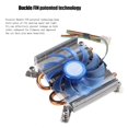 thumbnail image 4 of Chok  S85 Low Profile 30mm Ultra Thin CPU Radiators 2 Heatpipe Cooling Fan for HTPC 1U LGA1200 115x CPU Cooler Fan 27mm, 4 of 17