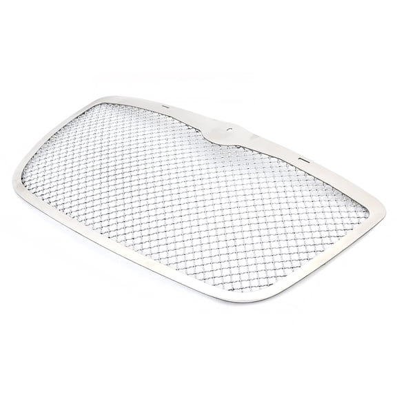 APS Compatible with Chrysler 300 300C 2005-2010 Main Upper Stainless Steel Chrome Mesh Front Grill Grille Insert R75300U