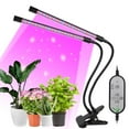thumbnail image 2 of USB LED Grow Light 1/2/3/4 Head Red & Blue Full Spectrum Clip Plant Growing Lamp 5 Level Dimmable LED Clamp Growing Lamp, 2 of 2