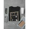 thumbnail image 3 of Astronaut Looking At Space T-Shirt Men -Smartprints Designs, Male XX-Large, 3 of 4