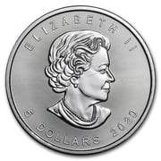 2020 Canada 1 oz Silver Maple Leaf BU