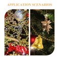 thumbnail image 2 of Gregiular 3pcs Christmas Bell Pearl Garland for Tree Decoration, 2 of 6
