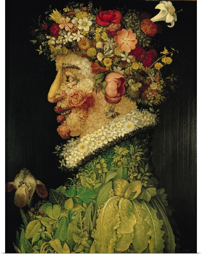 Great BIG Canvas | Rolled Giuseppe Arcimboldo Poster Print entitled ...