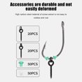 thumbnail image 2 of Tornillo Cebo Gancho Pesca 140 Piezas Accesorios Carpa Paradas, 2 of 8