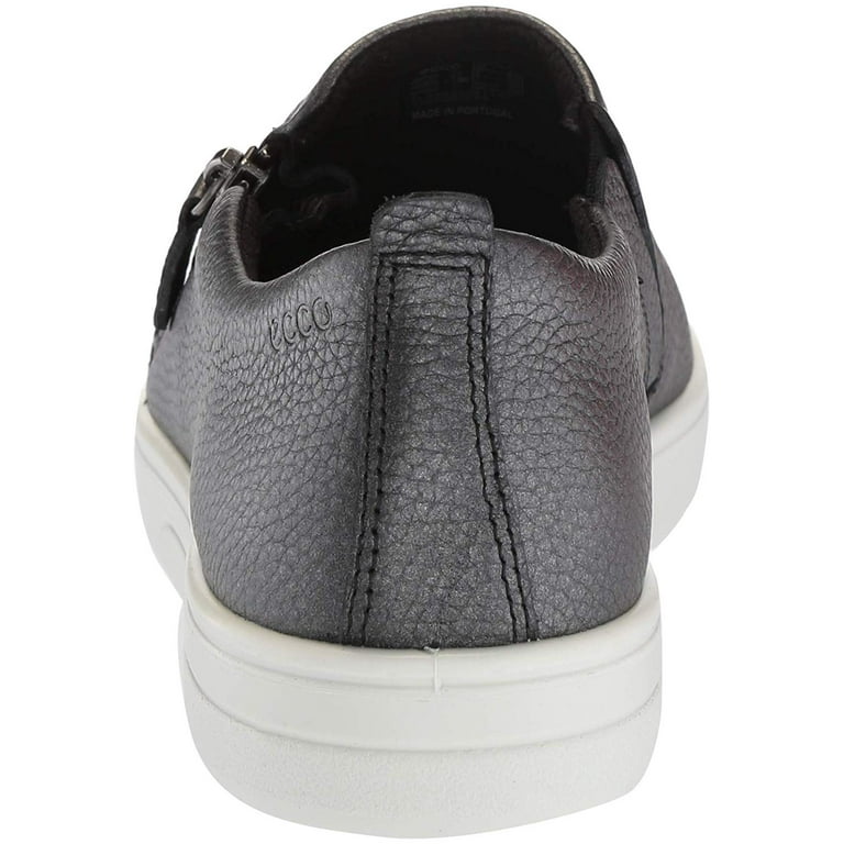 ECCO Womens Fara Low Top Zipper Fashion Sneakers Walmart