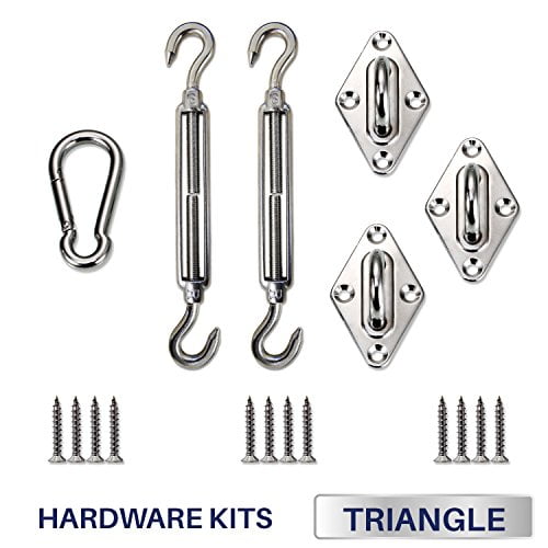 Windscreen4less Hardware Kit 6 Inches Super Heavy Duty for Square and Rectangle for sale online 