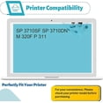 thumbnail image 2 of BFBFWM SP-3710X Toner Cartridge High Yield Replacement Compatible for Ricoh 408284 SP 3710 for Ricoh SP 3710SF SP 3710DN Printer (1Pack Black), 2 of 7