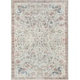 thumbnail image 2 of Well Woven Lotus Pomona Vintage Medallion Botanical Border Ivory 3'11" x 5'3" Area Rug, 2 of 8