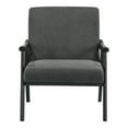 thumbnail image 3 of Weldon Armchair in Charcoal Fabric with Black Finished Frame, 3 of 6