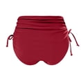 thumbnail image 3 of Swimsuits for Women with Shorts Swimming Leggings for Women Women's Swim Bottom High Waist Retro Basic Full Coverage Bikini Tankini Swimsuit Briefs, 3 of 4
