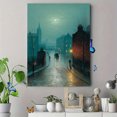thumbnail image 4 of Vintage Victorian Street Scene Canvas Print，Living Room Bedroom Decor, 4 of 8