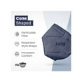 thumbnail image 6 of WeCare Protective Disposable Face Mask, 5-Ply Layer (20 Individually Wrapped) - Navy Blue, 6 of 7