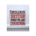 thumbnail image 1 of Life Wooden Sign Wall Decor, 1 of 1