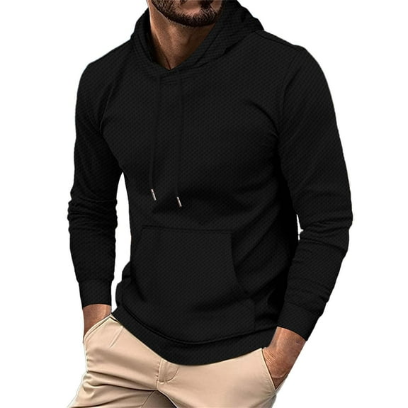 FBMDBB Sweatshirts for Men Men's Autumn Long Sleeve Hoodie Hooded Sweatshirt Top Outdoor Sweatshirt Shirt Giant Hoodies