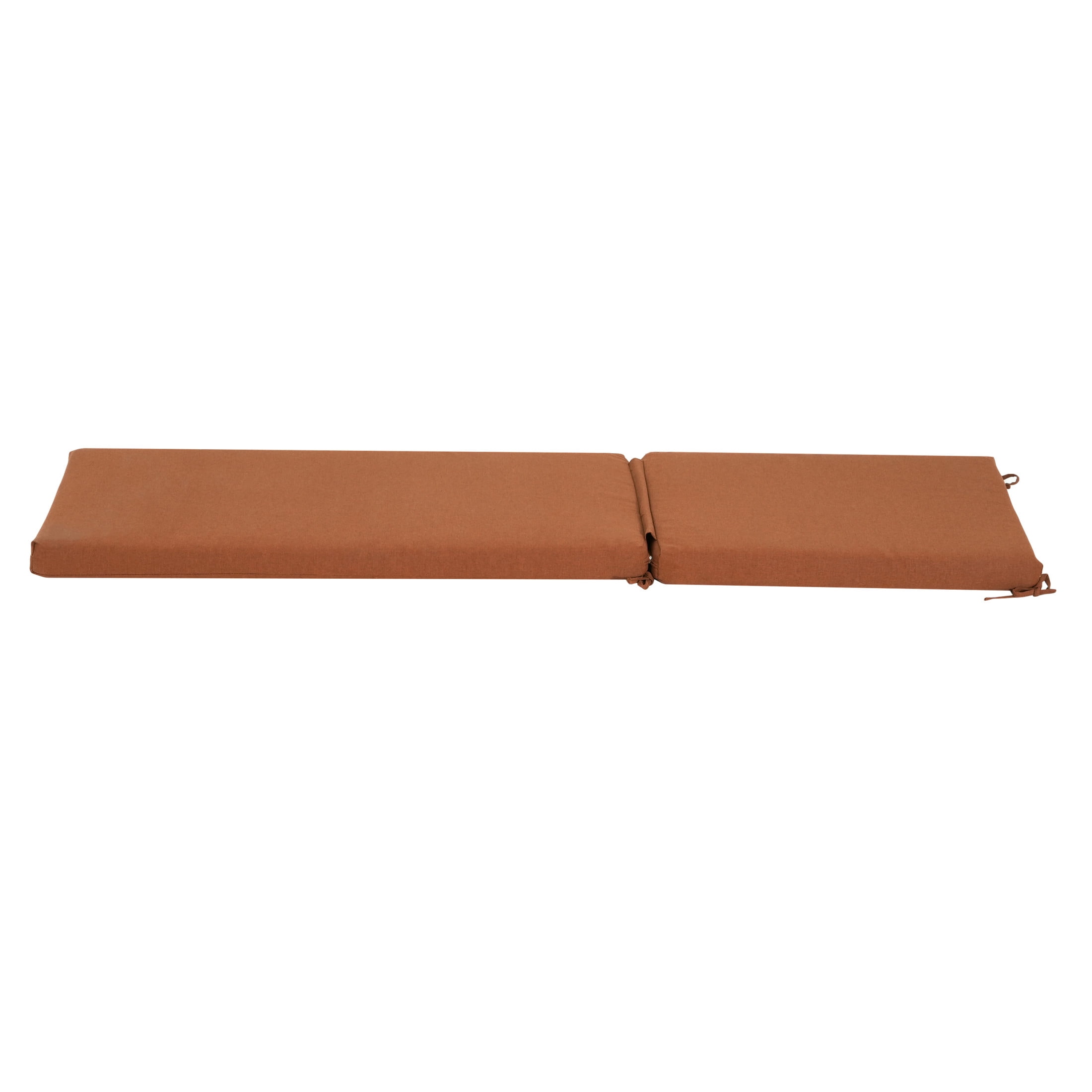 Christopher Knight Home Outdoor Chaise Lounge Cushion, 75"x 23"x 3", Orange
