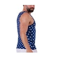 thumbnail image 2 of Insta Slim Big and Tall Stars Activewear Muscle Tank 4MAT001BT, 2 of 3
