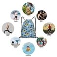 thumbnail image 6 of Daiia Pirate Marine Animals Pattern Drawstring Backpack, Gym Bag, Lightweight Backpack, Water-Resistant Bag Travel Sports Backpack, Fitness Bag, Yoga Bag-Medium, 6 of 6