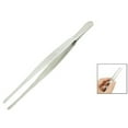 thumbnail image 2 of 5.5" Long Silver Tone Stainless Steel Round Tip Tweezers X2 I030543, 2 of 2