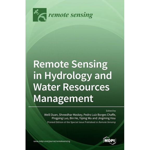 Remote Sensing in Hydrology and Water Resources Management, (Hardcover)