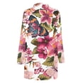 thumbnail image 5 of Cardigan Léger Cardigan à Manches Longues Imprimé Floral pour Femmes en Liquidation, 5 of 5