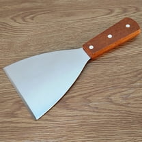 Stainless Steel Spatula with Wooden Handle Cooking Baking Spatula for Steak,Fish,Pancakes,Non- BBQ Turner,Griddle Spatula,Kitchen Utensil for Flipping,Serving Cake Decorating