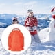 thumbnail image 2 of Tholdsy Clip para hacer bolas de nieve, portátil, bonito, reutilizable, lavable, para niños, para jugar al aire libre, molde tridimensional, Juguetes de construcción Naranja, 2 of 6