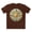 Dark Chocolate, variant on Medallion Shirt, Shirt with Medallion, Tee Shirt with Medal