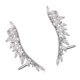 thumbnail image 3 of Womens Ear Cuff with Unique Wing Shape for Non Pierced Ears Decor Use Silver Color Copper and Gold 1 Pair, 3 of 4