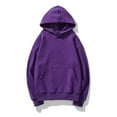 thumbnail image 6 of Men's Loose Solid Color Hoodie, 6 of 16