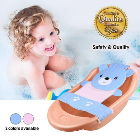 Hilitand Newborn Baby Bath Seat Support Net Adjustable Versatile Toddler Tub Sling Shower Mesh Bathing Cradle Rings For Tub