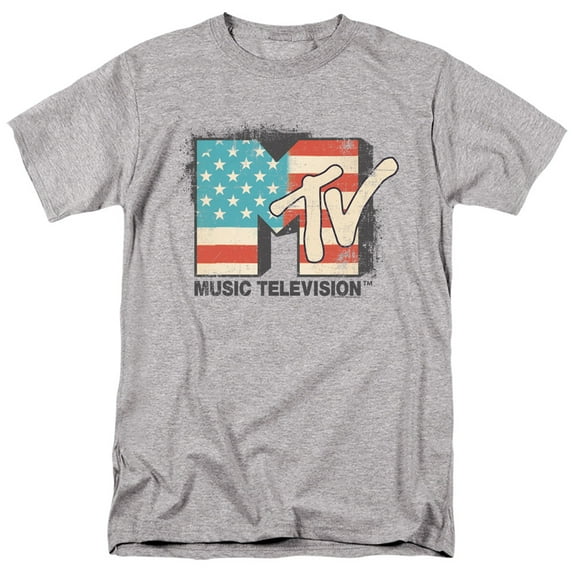 Mtv American Logo Unisex Adult T Shirt For Men And Women
