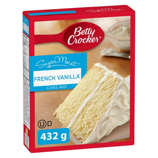 Mélange à gâteau SuperMoist Vanille française de Betty Crocker