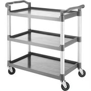 Whitmor Commercial 3-Tier Cart, Dark Gray