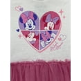 thumbnail image 2 of Disney Minnie Mouse Girls White & Pink T-Shirt Style Tulle Dress X-Large (14-16), 2 of 2