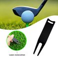 thumbnail image 1 of LJNYFDC Golf Fork Portable Golf Divot Tool Polished Easy to Install Portable Golf Training Golf Ball Pitch Fork Daily Use Golf Ball, 1 of 7