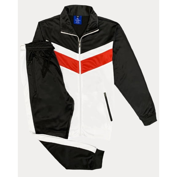 Men's Flex-It Activewear Jogger Track Jacket & Track Pants Jogging Suit