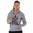 thumbnail image 4 of Halloween Witch Don't Kill My Vibe Hoodie Sweatshirt Women Men Brisco Brands X, 4 of 6