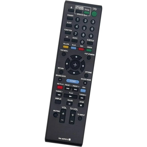 New Replace Remote for Sony Home Cinema BDV-E6100 BDV-E2100 BDV-E3100, RM-ADP090