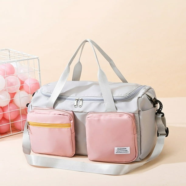 Xihbxyly Ofertas Relámpago de Hoy Bolsa Deportiva, Bolsa de Viaje con Bolsa Impermeable y Compartimento para Zapatos, Mochila de Viaje de Fin de Semana con Compartimento para Zapatos Impermeable, Bol