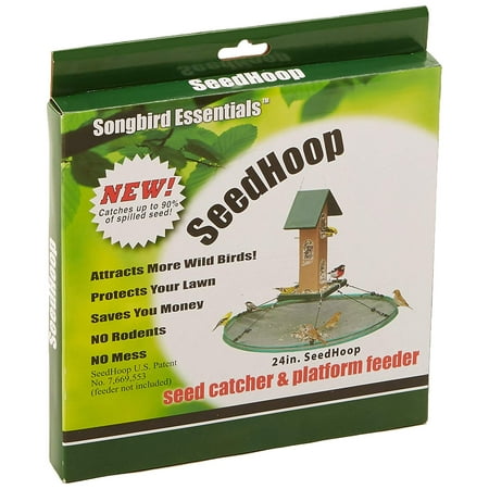 Seed Catcher Platform - SEIA30024 Seed Hoop Seed Catcher & Platform Feeder, Seed Hoop Seed Catcher and Platform Feeder 008075. Wild Bird Feeders And Accessories By Songbird Essentials