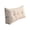 Beige, variant on Triangular Wedge Headboard Pillow for Sitting Up in Bed, Back Rest Support Bolster Cushion with Removable Washable Cover, Full Size Bed Rest Reading Pillow for Dorm Daybed Sofa 35.4x17.7x7.8 Inch