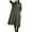 Green, variant on ZQUUVOU Women's Long Sleeve Solid Loose Maxi Dress With Pocket Muslin Girl Winter Loose Dress Black