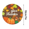 thumbnail image 2 of PRETXORVE Thanksgiving Decorations, Fall Decor, Thanksgiving Party Supplies Party Cups Napkins Paper Plates Tableware, 2 of 2