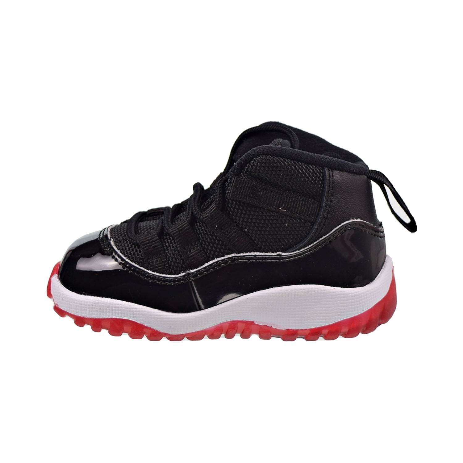 Air Jordan 11 Retro Bred (PS) Little Kids' Shoes Black-True Red-White  378039-061 