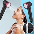 thumbnail image 1 of TIMIFIS Shower Head Shower Pressurized Shower Nozzle Large Water Output Pressurized Hand-held Filter Shower Filter Pressurized Shower Carbon Brazing Filter pring/Summer, 1 of 6